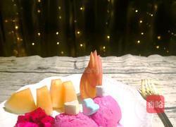 火龙果冰淇淋的做法图解11