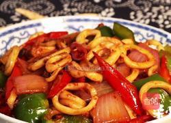 酱爆鱿鱼圈的做法图解8