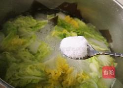 白菜海带圆子汤的做法图解12