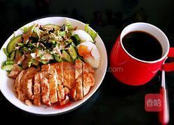 鸡脯肉沙拉(减脂餐)的做法图解15