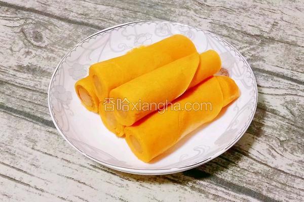 番茄火腿卷饼