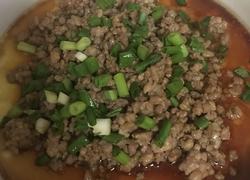 肉末豆腐鸡蛋羹