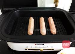 彩椒煎香肠的做法图解4