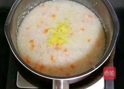 虾皮瘦肉蔬菜粥 (宝宝辅食)的做法图解11