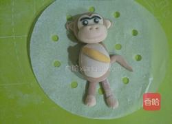 可爱小猴子馒头的做法图解23