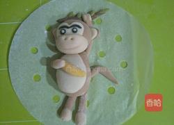 可爱小猴子馒头的做法图解26