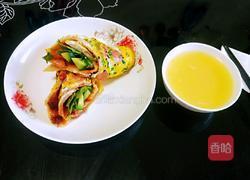 番茄鸡蛋卷的做法图解16