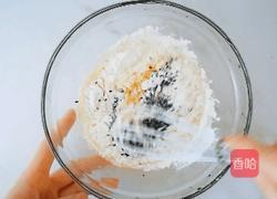 12M 黑芝麻鸡蛋卷 宝宝辅食营养食谱菜谱的做法图解4