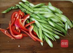 芦笋炒虾仁(减脂餐）的做法图解4