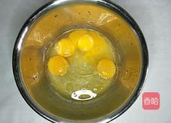 海盐香葱肉松蛋糕卷的做法图解3