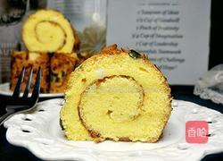 海盐香葱肉松蛋糕卷的做法图解20