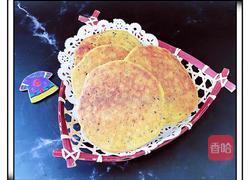 野生荠菜杂粮饼的做法图解8