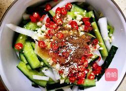 爽脆腌黄瓜的做法图解8