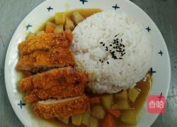 咖喱鸡排饭的做法图解17