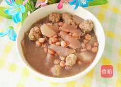 白萝卜花生牛肉丸子汤的做法图解14
