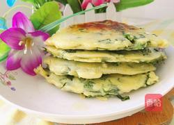 油麦菜鸡蛋煎饼的做法图解12