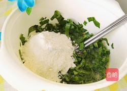 油麦菜鸡蛋煎饼的做法图解4