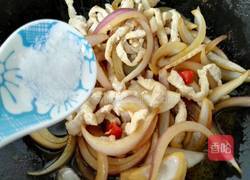 青椒洋葱炒肉丝的做法图解6