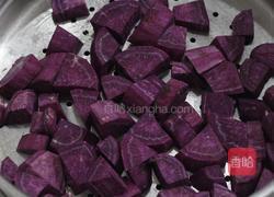 紫薯酸奶脆脆杯的做法图解2