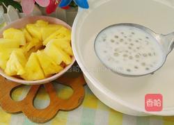 菠萝奶香西米露的做法图解10