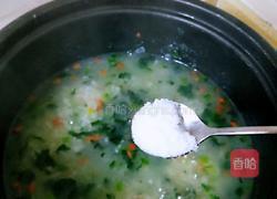 菠菜大米粥(宝宝辅食）的做法图解9