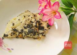 黑芝麻鸡蛋煎饼的做法图解9