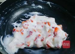 12M草莓牛奶小方的做法图解7