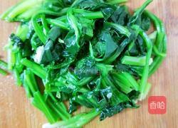 菠菜拌花生的做法图解9