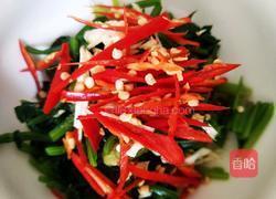 菠菜拌花生的做法图解12