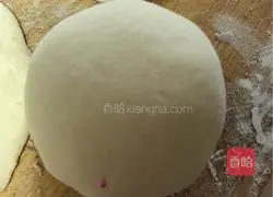 Illustration of how to make purple sweet potato blossom steamed buns 8