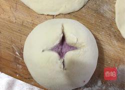 紫薯开花馒头的做法图解9