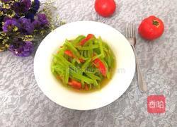 西红柿拌莴笋的做法图解10
