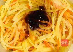 鸟巢土豆丝的做法图解3