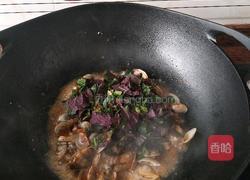 紫苏炒花甲的做法图解10