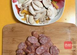 韩式鲜蔬牛肉肠焗饭的做法图解2