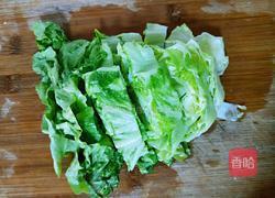 白萝卜拌汤的做法图解3