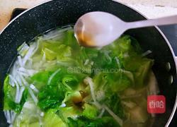 白萝卜拌汤的做法图解12