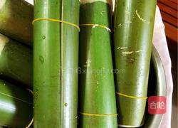 竹筒粽子、肉粽子的做法图解5