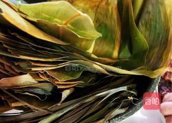 竹筒粽子、肉粽子的做法图解4