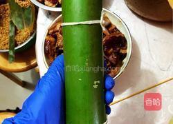 竹筒粽子、肉粽子的做法图解8