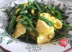 韭苔炒鸡蛋的做法图解7