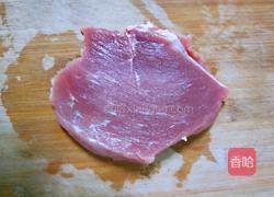 豆角炒肉丝的做法图解2