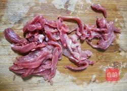 豆角炒肉丝的做法图解3