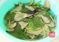 清炒地瓜叶的做法图解2