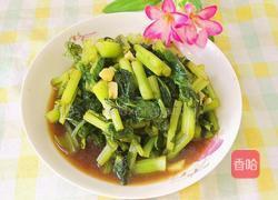 素炒春菜的做法图解14