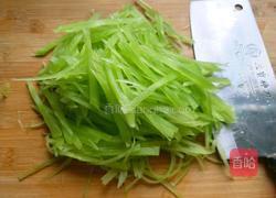 夏日清爽轻食#脆爽莴苣丝的做法图解3