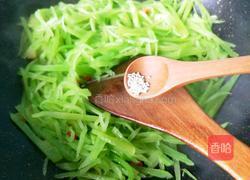 夏日清爽轻食#脆爽莴苣丝的做法图解9