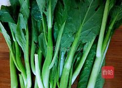 耗油菜苔的做法图解1