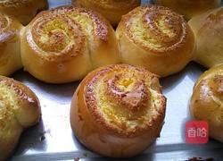 椰蓉蜂蜜面包的做法图解3