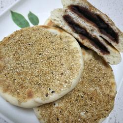 豆沙发面饼的做法[图]